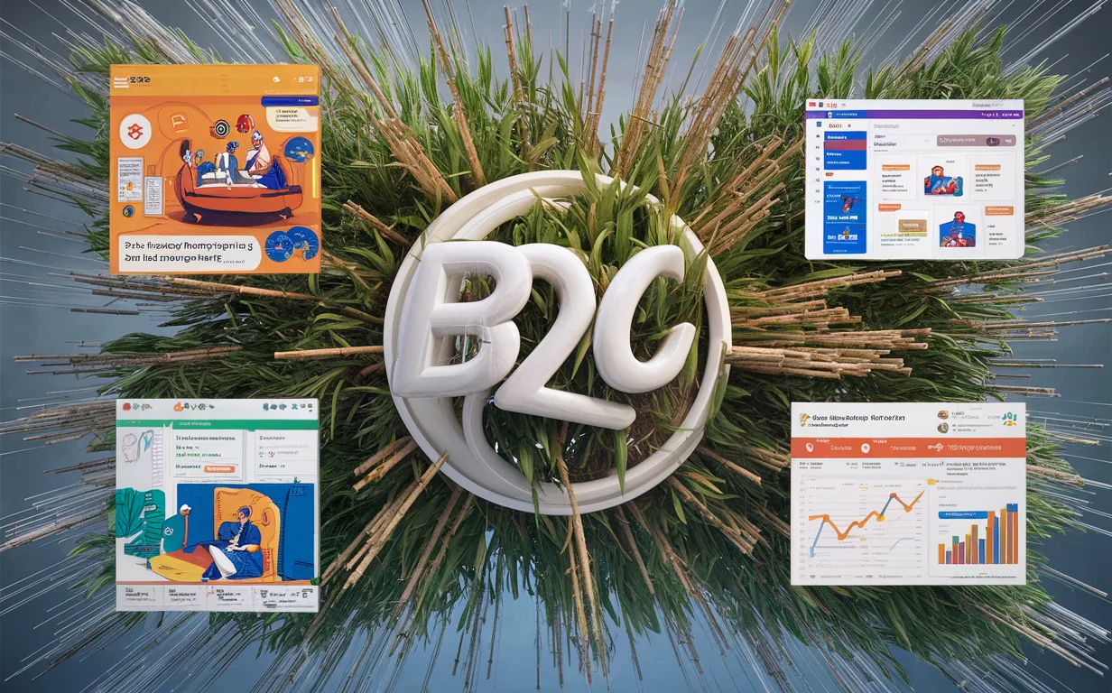 Visual representation of Bento’s email marketing automation serving e-commerce, SaaS, digital content providers, and startups with integrated customer data and personalized campaigns.