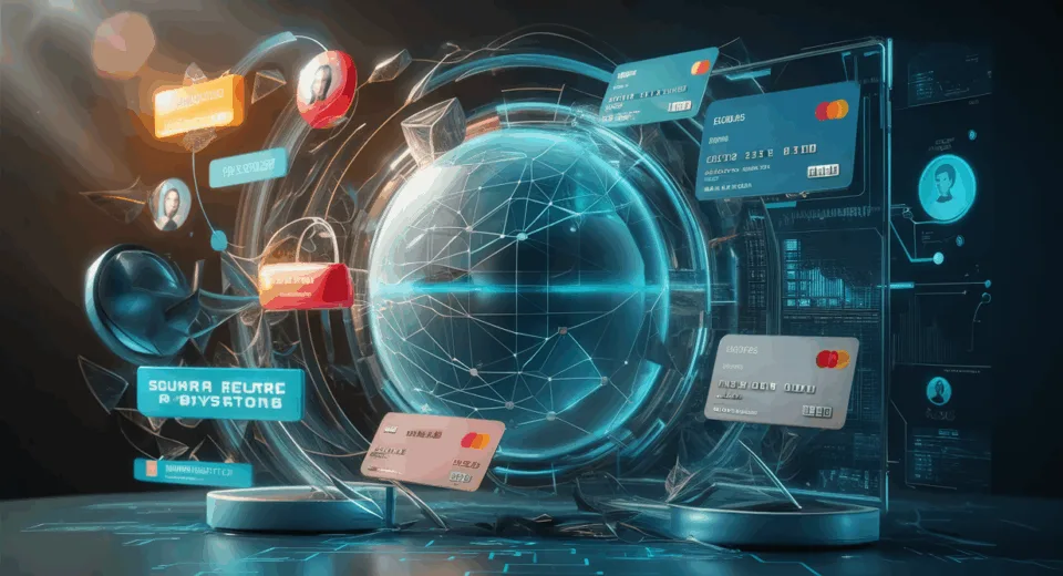 Realistic illustration of a futuristic digital payment system for subscription businesses, emphasizing payment recovery and customer retention with interconnected technology elements.
