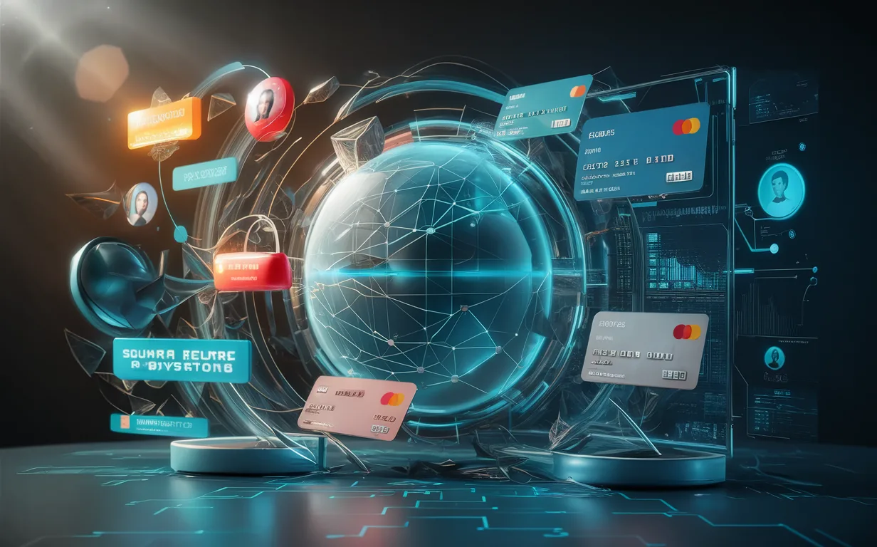 Realistic illustration of a futuristic digital payment system for subscription businesses, emphasizing payment recovery and customer retention with interconnected technology elements.